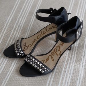 Studded Sam Edelman Low-Heeled Sandals